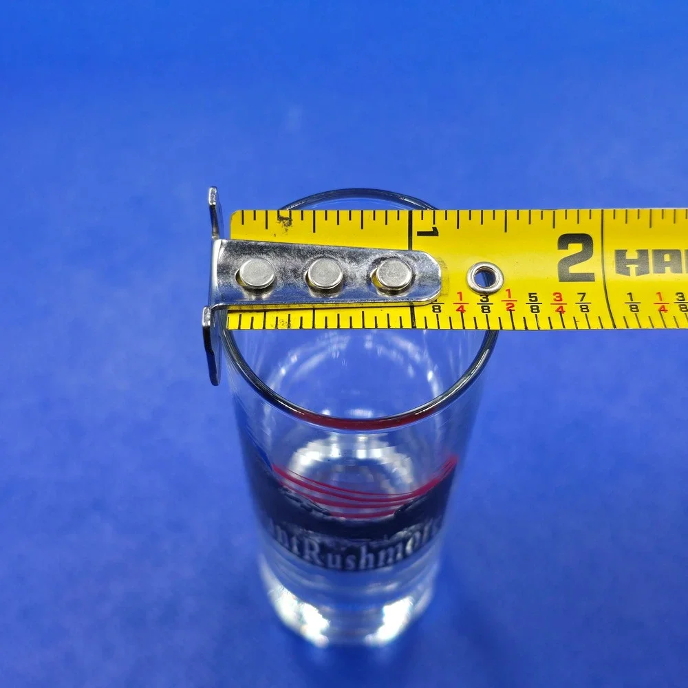 South Dakota Mount Rushmore Wall Drug Shot Glasses Set of 3 NWOT